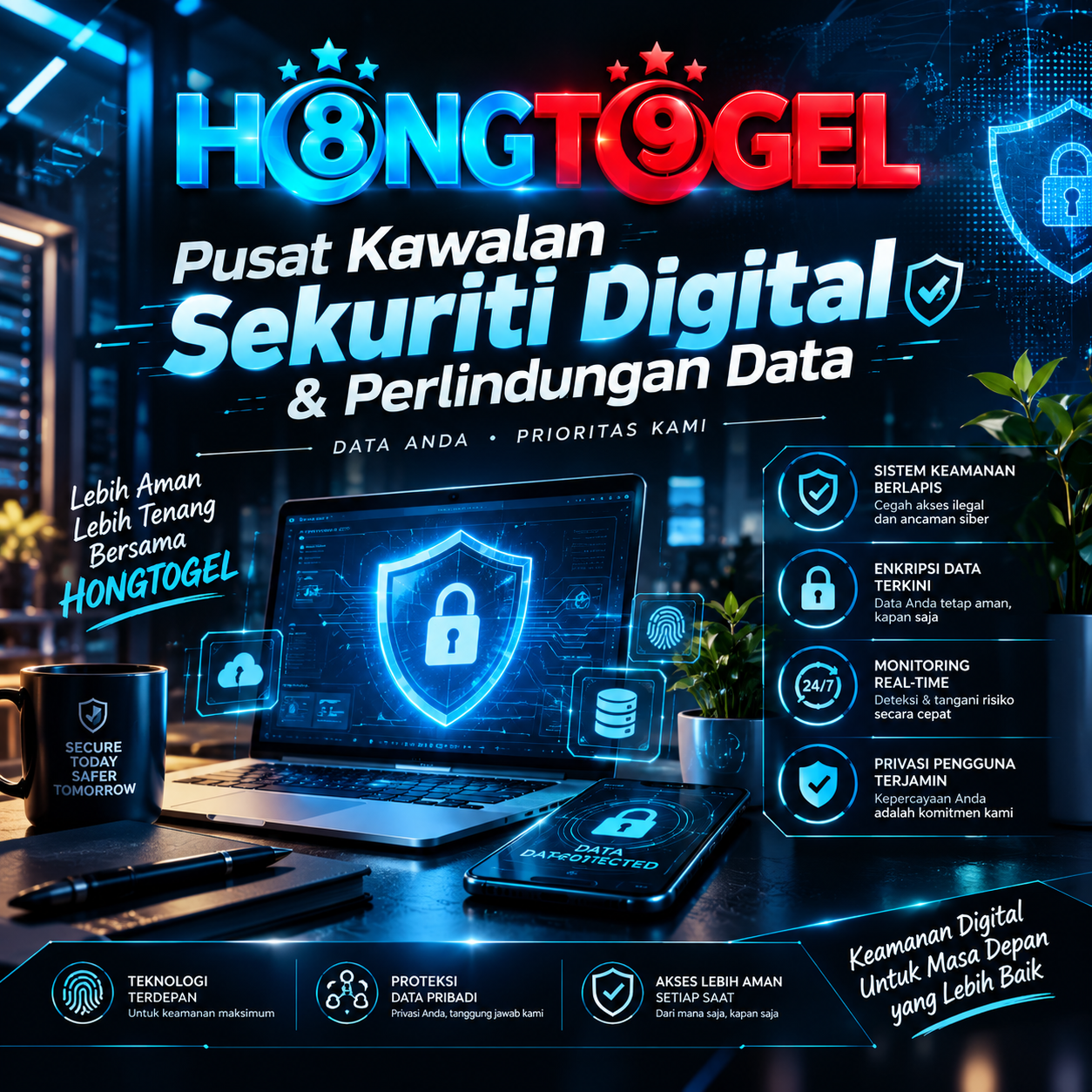 HONGTOGEL | Pusat Kawalan Sekuriti Digital & Perlindungan Data